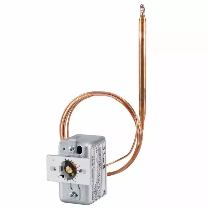 Jumo Panel Mount Capillary Thermostat Automatic Reset 0°C to 150°C, 602021/0002-027-000-25-2000-40-10-00-00-000-00-6