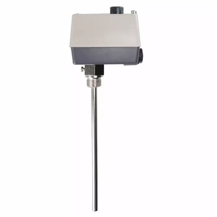 Jumo Surface Mount Capillary Thermostat Automatic Reset 30°C to 110°C, 603021/70-1-052-00-0-00-20-13-46-200-8-6/000