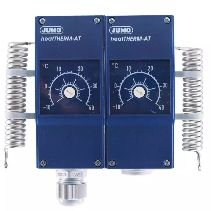 Jumo Surface Mount Capillary Thermostat Automatic Reset, 603070/0202-6-016-016-25-0-00-15-17-20-00-0/402,9