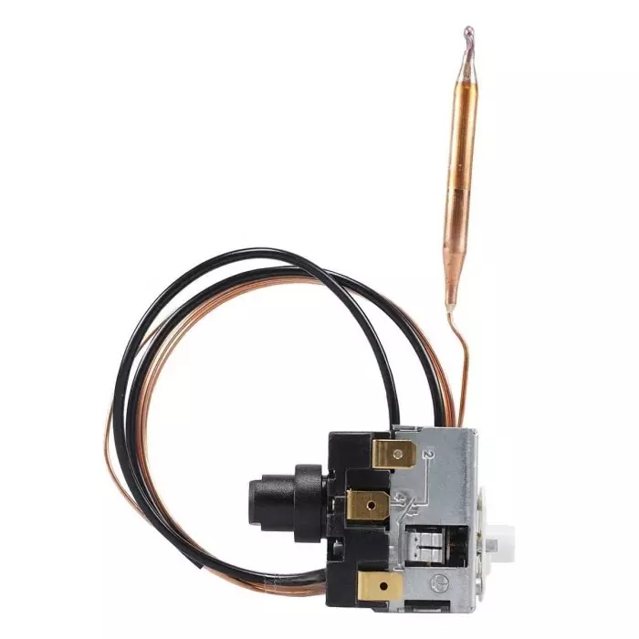 Jumo Panel Mount Capillary Thermostat Automatic Reset 70°C to 130°C, 60003136