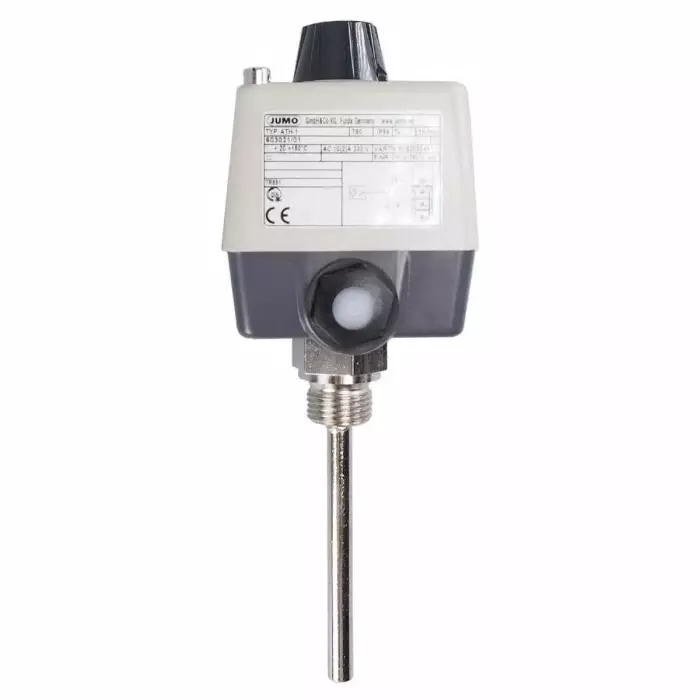 Jumo Surface Mount Capillary Thermostat Automatic Reset 20°C to 150°C, 603021/01-1-043-30-0-00-20-13-46-100-8-6 000