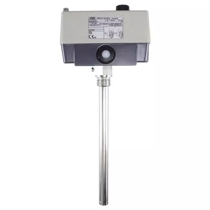 Jumo Surface Mount Capillary Thermostat Automatic Reset 20°C to 150°C, 603026/0270-1-043-30-0-00-20-13-46-200-15-6 000