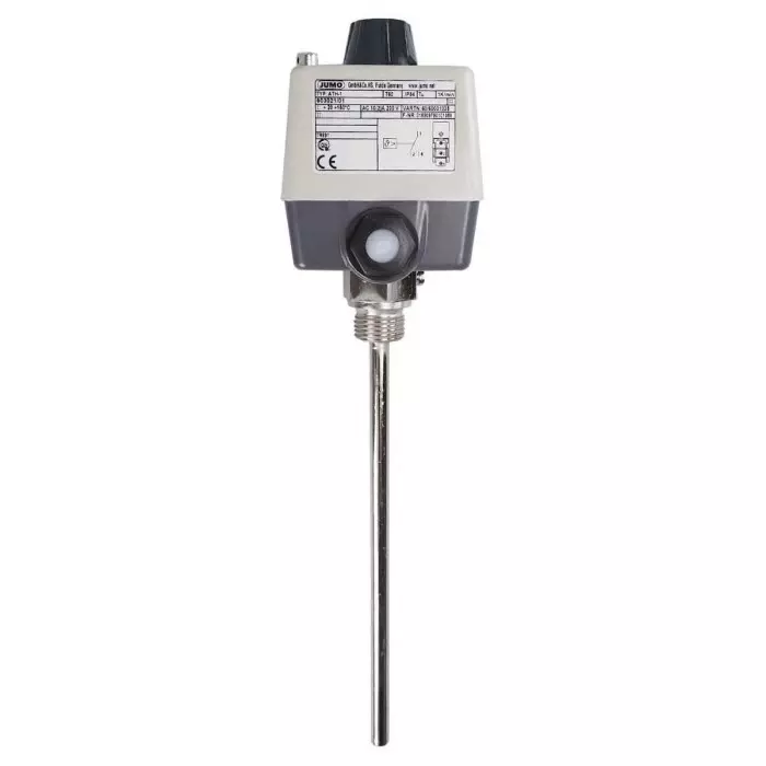 Jumo Surface Mount Capillary Thermostat Automatic Reset 20°C to 150°C, 603021/01-1-043-30-0-00-20-13-46-200-8-6/000