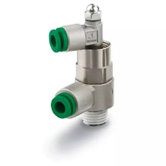 SMC AS2201 Check Valve R 1/4 Inlet, 6 mm Tube Outlet, 0.1 - 1MPa, AS2201-02-F06S-X785