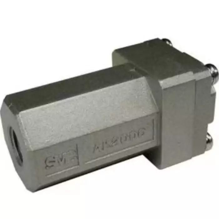 SMC AKP Check Valve G 1/8 Female Inlet, G 1/8 Male Outlet, 0.1 - 0.7MPa, AKP-LA06-G01