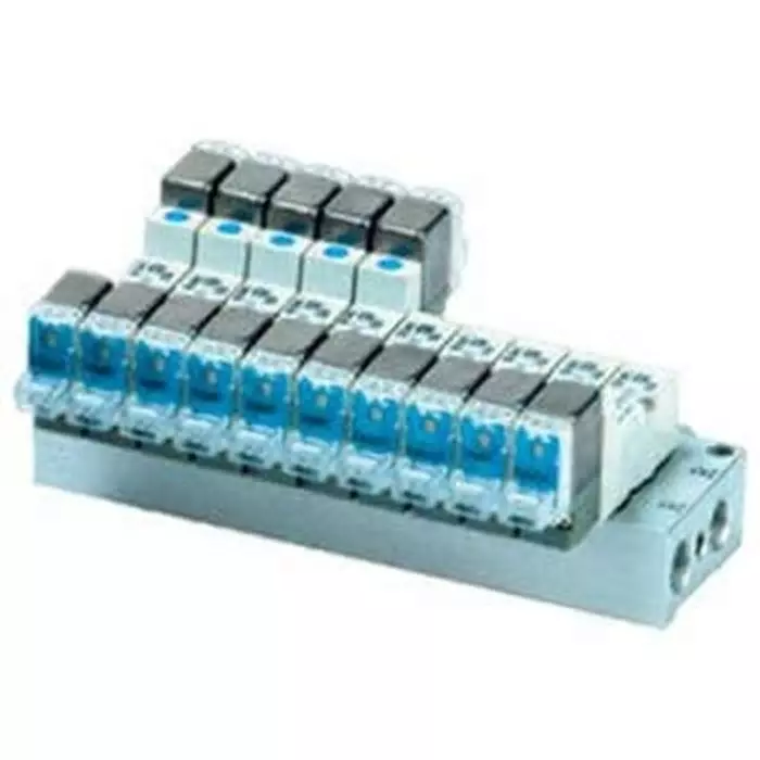 SMC SYJ3000 Series 2 Station M5 Manifold Base, SS5YJ3-41-02-M5F-Q