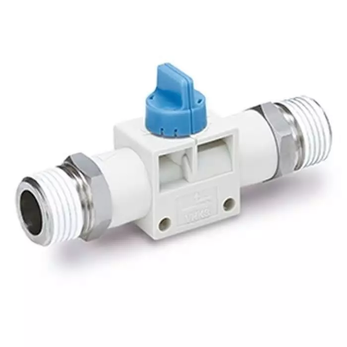 SMC Manual 3 Position Pneumatic Control Valve VHK Series, R 1/8, 1/8 inch, VHK3A-01S-01S-picture-26