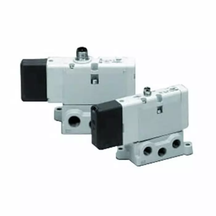 SMC VS Series Rc 1/8 Sub Base for use with Pneumatic Fittings, VS1-01-A01F