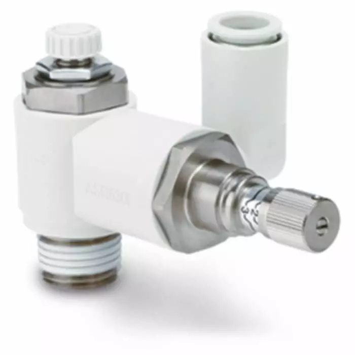SMC ASR Air Saving Valve R 1/2 Inlet, 10 mm Tube Outlet, 1 - 3bar, ASR630F-04-10S