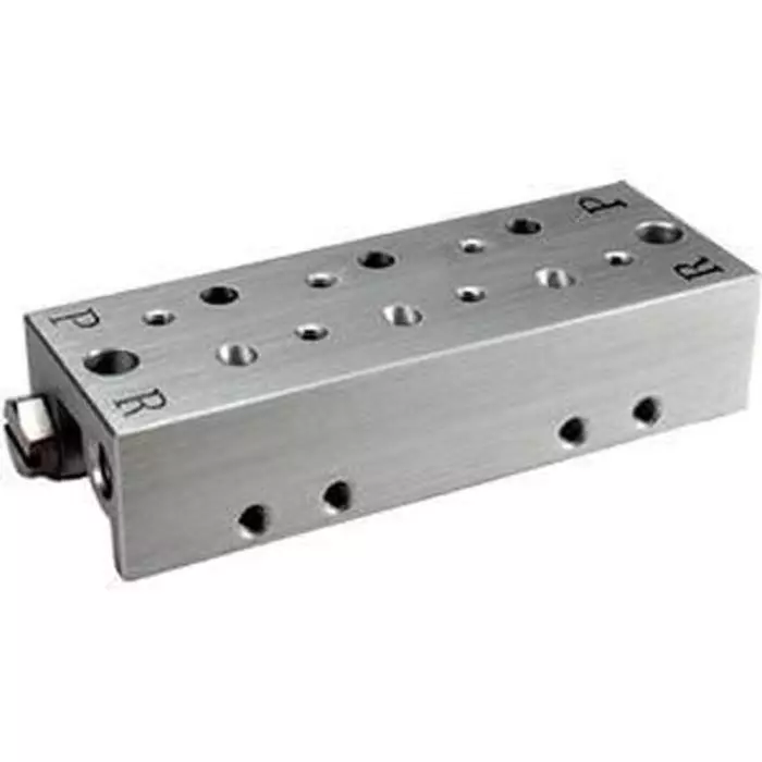 SMC EVV4Z1 Series 3 Station Manifold Base, EVV4Z1-20-031-00F-Q