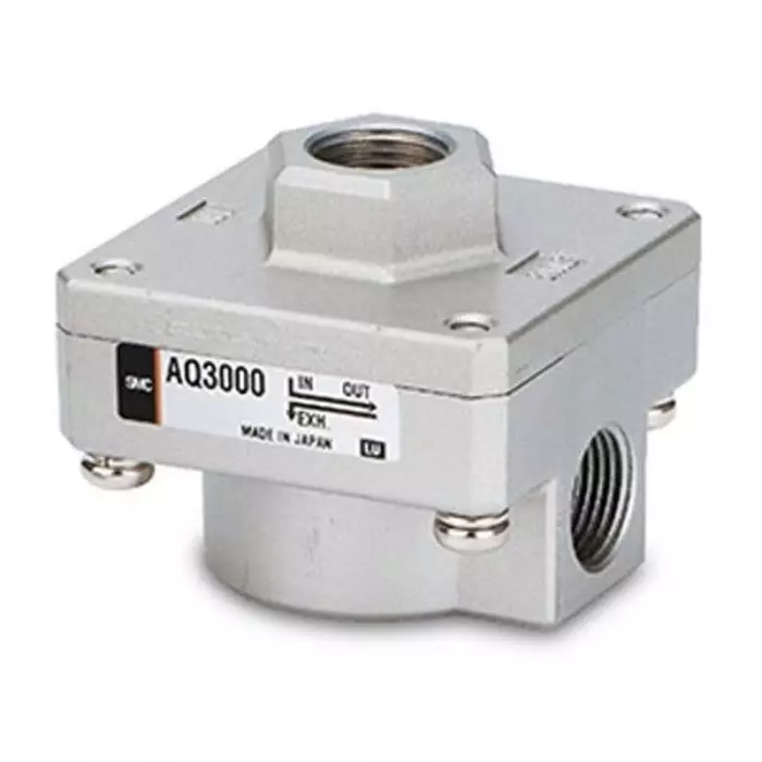 SMC Quick Exhaust Valve, Rc 1/4 Female x 7 bar, Threaded, AQ3000-02