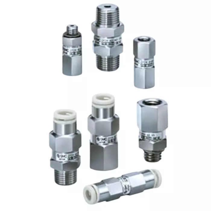 SMC ZP2V Non Return Valve G 1/8 Female Inlet, G 1/8 Male Outlet, 0 - 0.7MPa, ZP2V-BG1-07