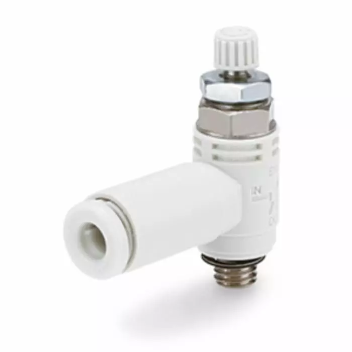 SMC Flow Controller, G 3/8 x 10 bar, Threaded, 10mm, ASV410F-03-10S