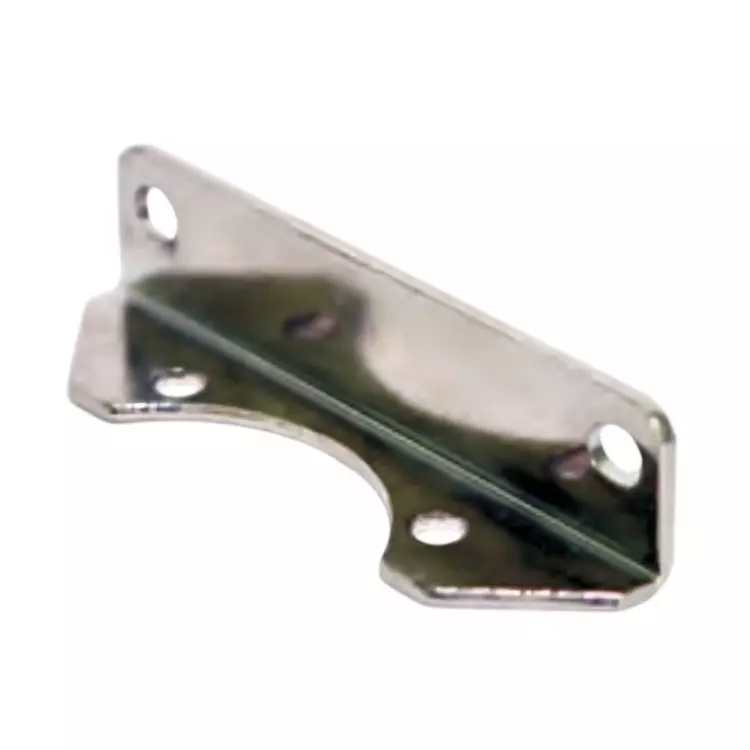 Airtac LB Type Mounting Accessory Silver Color Metal Body for 2WA Fluid Control Valve, 2WA0200-LB