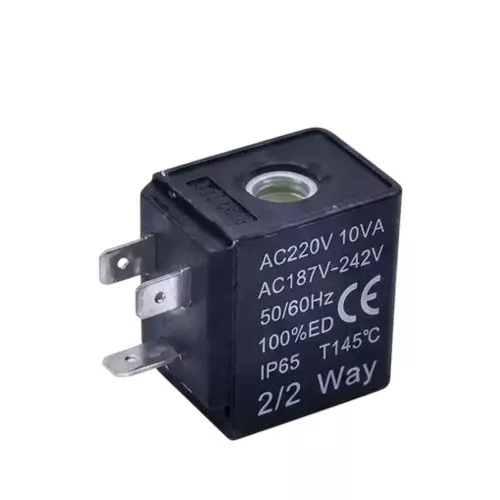 Airtac Coil 10 mm Bore Black Color Class F Insulation for Fluid Control Valve, CDA110 (TERMINAL)