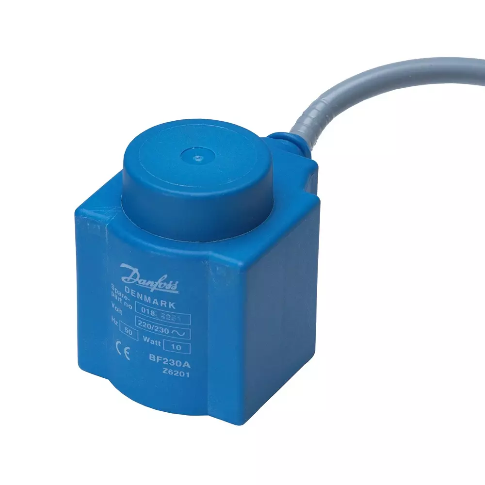 Danfoss BF024CS Solenoid Coil Blue 13 W 24 V AC , 018F6277