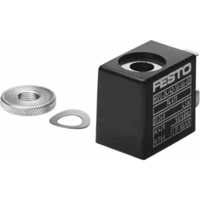 Festo 12 V dc Solenoid Valve Coil, MSFG-12-OD