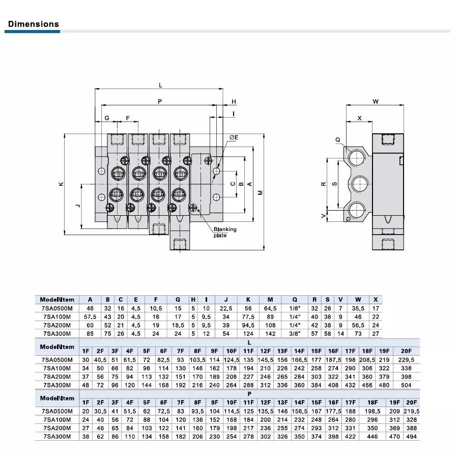 airtac-manifold-1-station-rectangular-metal-body-for-7sa-series-solenoid-valve-or-air-valve-7sv300m-1f