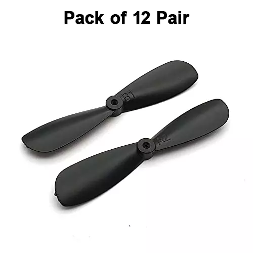 invento-12pair-30mm-3cm-reverse-paddle-aircraft-propeller-blades-for-716-614-610-612-coreless-motor-helicopter-toys-quadcopter-rc-spare-parts-accessories