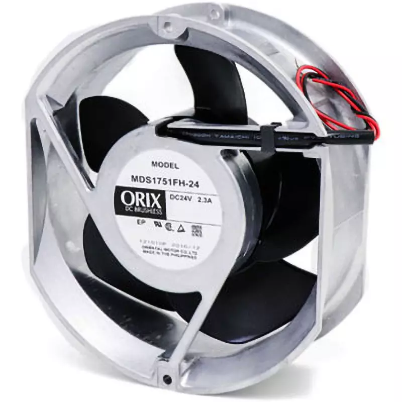 ORIENTAL MOTOR DC Propeller Fan Φ172 mm Mounting Hole Space, MDS1751FH-24