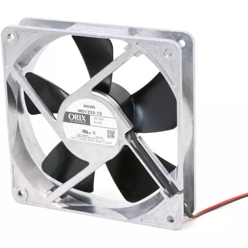 ORIENTAL MOTOR DC Propeller Fan 119x119 mm Mounting Hole Space, T-MD1225-12-G