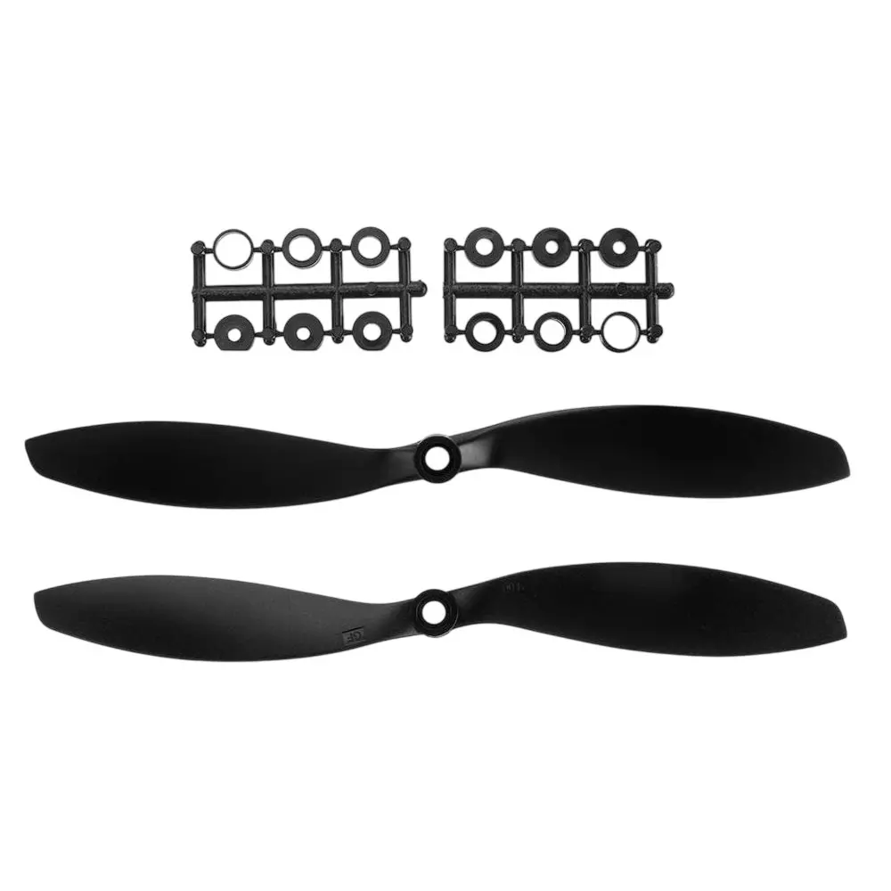Invento 9047 Propeller Blades CW/CCW Nylon 228 mm (9 inch) Diameter 119 mm (4.7 inch) Slope Size with Fittings, ISC 190-6 (Pack of 12 Pair)