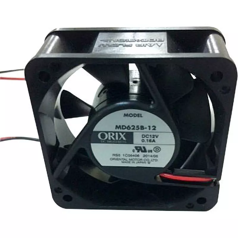 ORIENTAL MOTOR DC Propeller Fan 62x62 mm Mounting Hole Space, MD625B-12