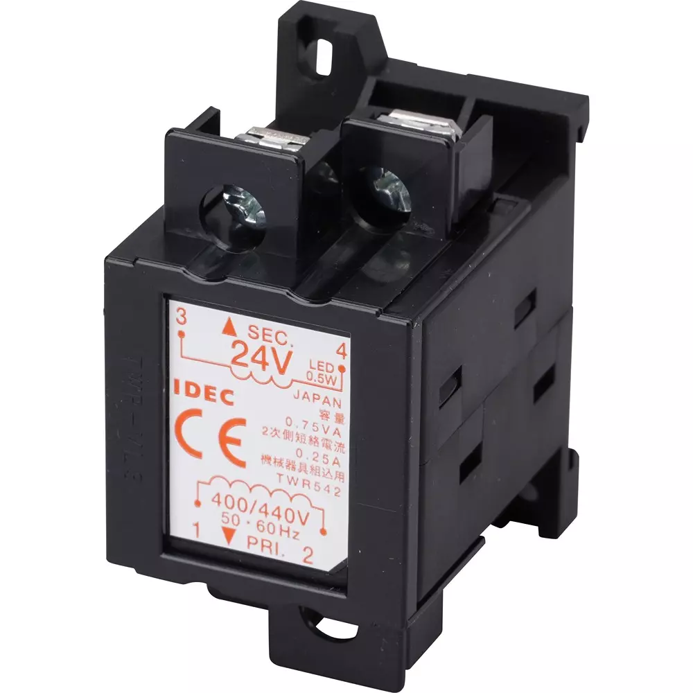 IDEC Separately Mounted Transformer 600 V Insulation Voltage, Twr542