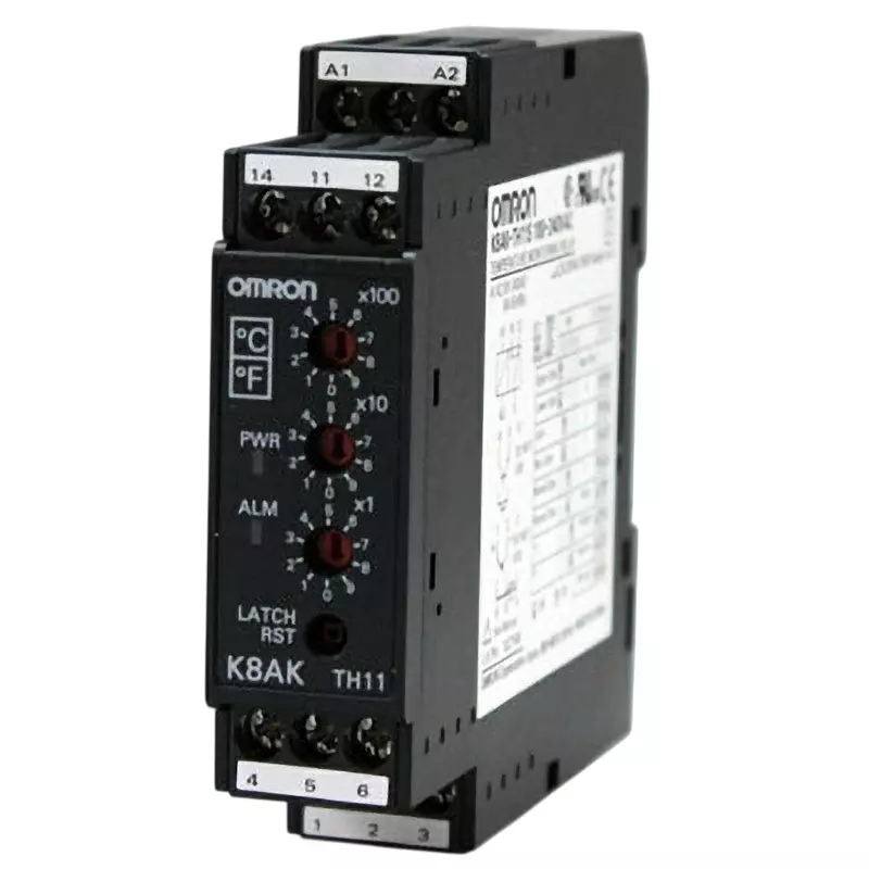 Omron Temperature Alarm AC 100 To 240 V, K8AK-TH11S 100-240VAC