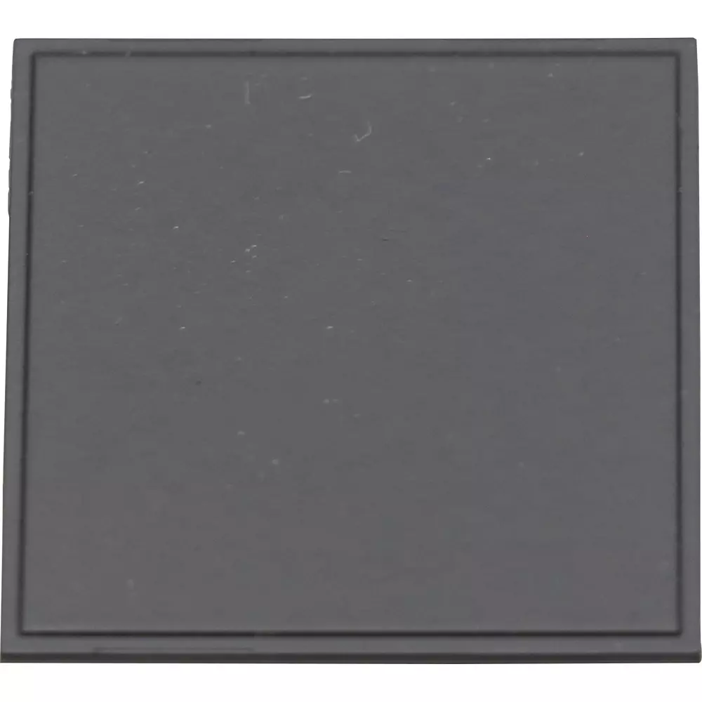 IDEC Smoke Name Plate Acrylic Resin 27x27x1.0 mm, SLDN-3C-WM