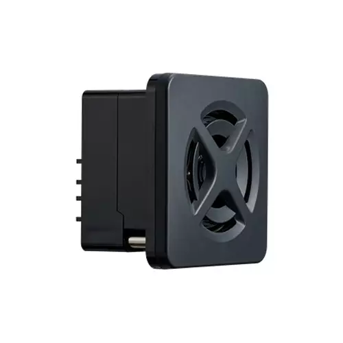 patlite-80-mm-multi-sound-electronic-annunciator-npn-transistor-input-98-db-at-1-m-noise-level-12-24v-dc-ip65-rating-and-dark-grey-color-bd-m1n-d