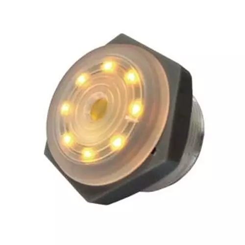 PUI AUDIO Buzzers Lighted Buzzer 18 mA Current Rating 12 V Voltage Rating, LAI-3735-PY-WP