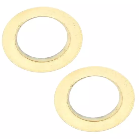 Invento Piezoelectric Buzzer Round 27 mm Brass Outer Diameter Plate and Ceramic Inner Diameter Plate, ISC 673-1 (Pack of 2 Pcs)