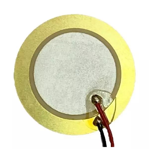 AATC Piezo Plates External Drive Piezoelectric Wire Lead Termination Style 3.8 kHz Frequency, AE-2038E-4WA
