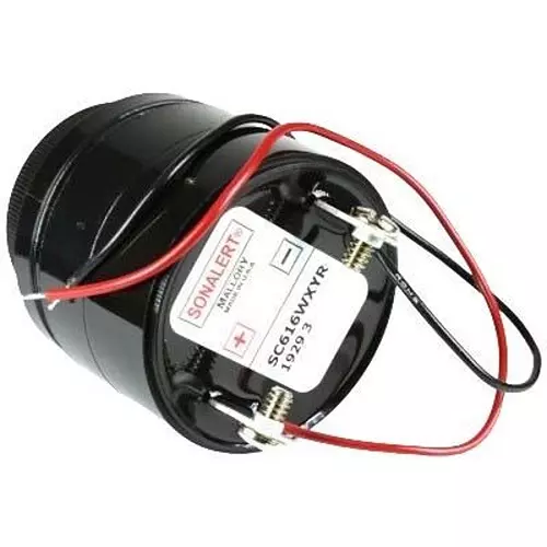 MALLORY Piezo Buzzers & Audio Indicator Panel Mount 27 mA Current Rating 16 V Voltage Rating, SC616WXY