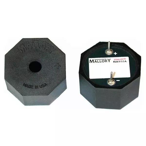 MALLORY Buzzers Miniature Board Mount Buzzer 50 mA Current Rating 14 V Voltage Rating, MSE14LDT8