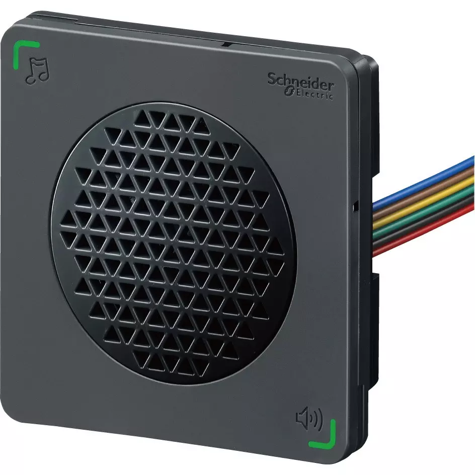 Schneider Electric Electronic Sound Alarm DC 12 to 24 V Rated Voltage, XVSA7BBP