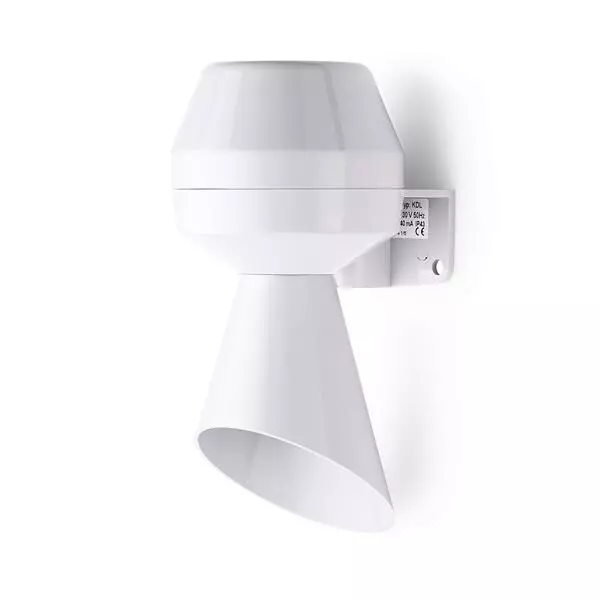 AUER Signal Alarms Horn 26 mA Current Rating 24 VDC Voltage Rating, 710100005