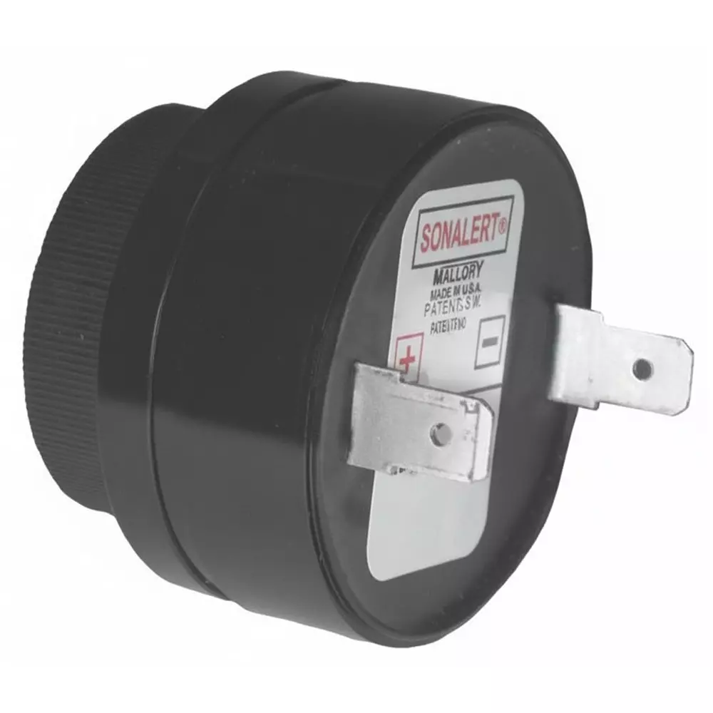 MALLORY Alarms Piezoelectric 26 mA Current Rating 28 VDC Voltage Rating, SC628P-BTR