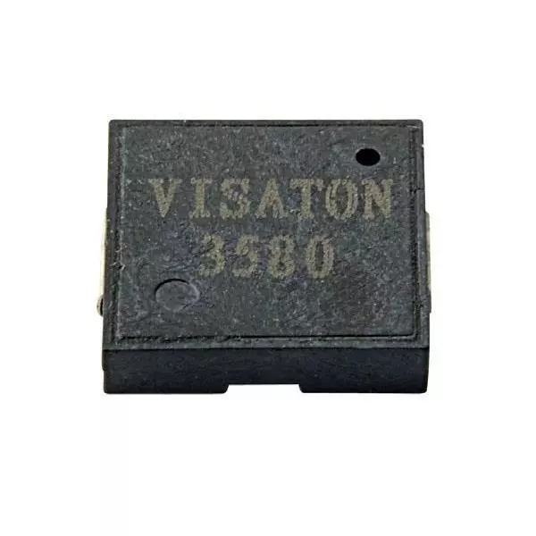VISATON Buzzers Piezoelectric 1 mA Current Rating 3 V Voltage Rating, 3580