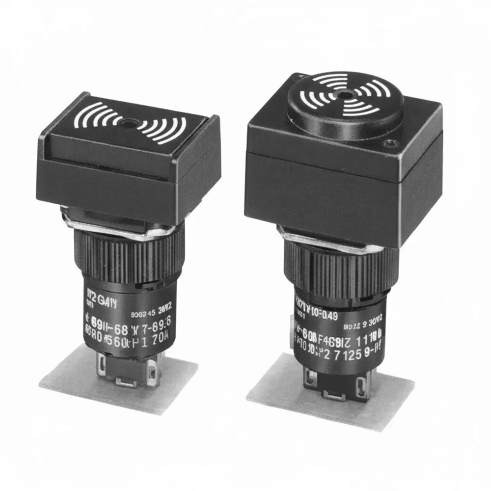 Omron Buzzers Self-Drive Piezoelectric 50 mA Current Rating 24 VDC Voltage Rating, M2BJ-BH24D-D