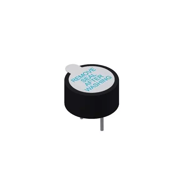 PUI AUDIO Indicator Through Hole Termination Style 12 mm Diameter, AI-1223-TWT-5V-7
