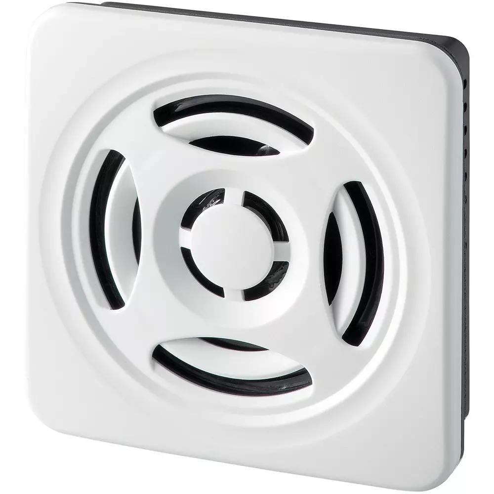 PATLITE Slim MP3 Playback Alarm DC12-24 Input 63 sec Max Playback, BSV-24NM-W