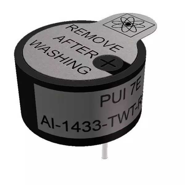 PUI AUDIO Indicators Piezoelectric 7 mA Current Rating 12 VDC Voltage Rating, AI-1433-TWT-R