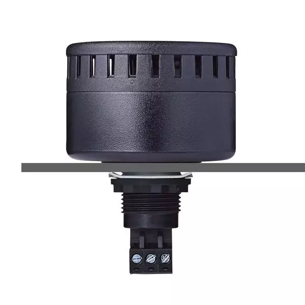 AUER Signal Buzzers Buzzer 57 mA Current Rating 12 VAC to 24 VAC, 12 VDC to 24 VDC Voltage Rating, 814500405