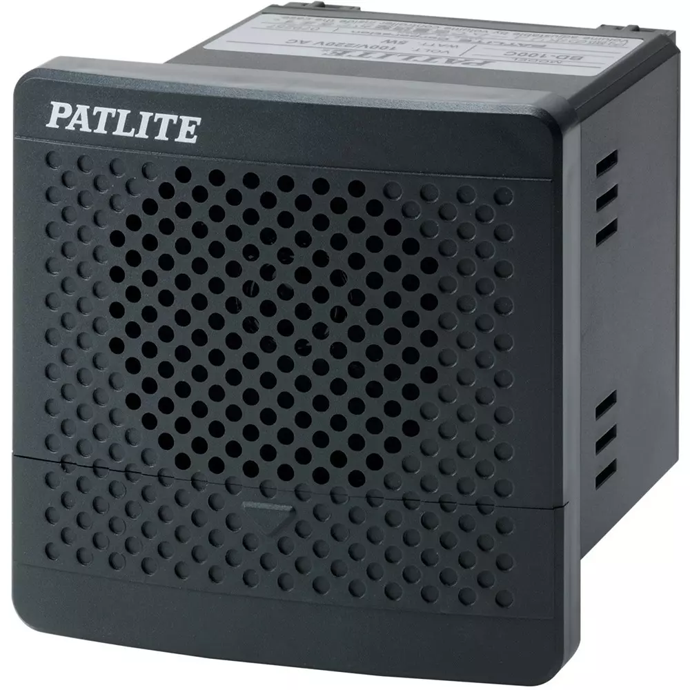 PATLITE Board Electronic Sound Alarm Signal Phone AC100/220 Input Dark gray, BD-100AA-K
