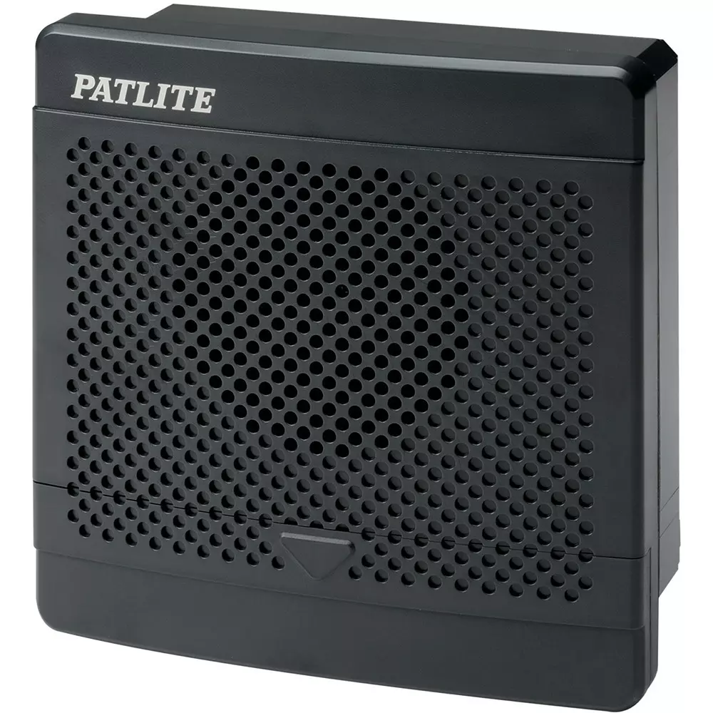 PATLITE Panel-Mount Audible Alarm Signal Horn AC220 Input 90 dB Sound Pressure, BK-220C-K