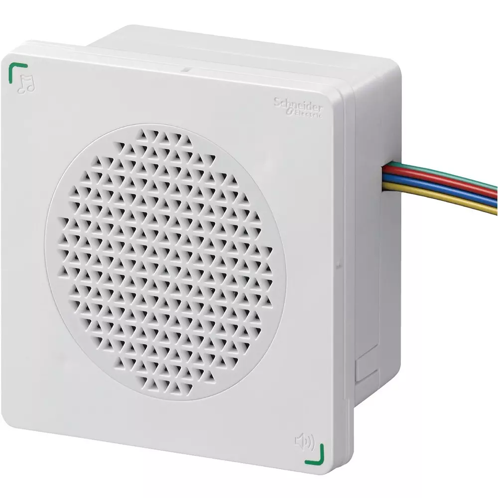 Schneider Electric Electronic Sound Alarm DC 12 to 24 V Rated Voltage, XVSA9BWN