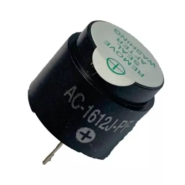 AATC Buzzers Electromagnetic 50 mA Current Rating 12 VAC Voltage Rating, AC-1612C-1P