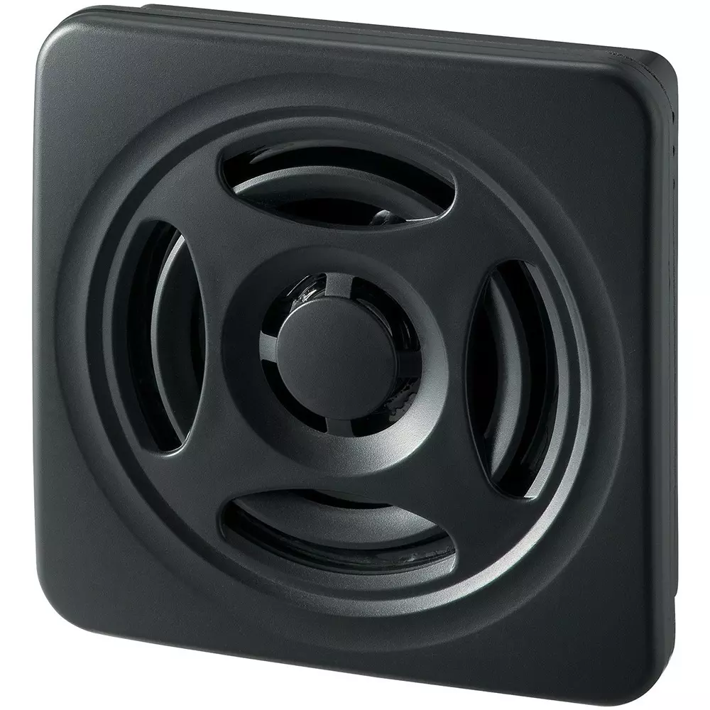 PATLITE Thin MP3 Playback Alarm DC 12 to 24 Input 15 Built-in Alarm Sounds 520 sec Max Playback, BSV-24PL-D